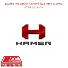 HAMER WARRIOR SPORTS BAR FITS MAZDA BT50 2021-ON